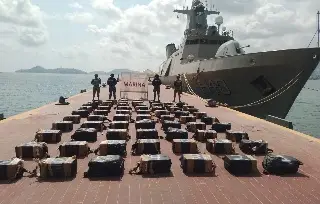 Imagen Aseguran 1.3 toneladas de cocaína en aguas de Guerrero 