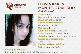 Imagen Joven mujer desaparece en Xalapa, Veracruz; aquí sus características 