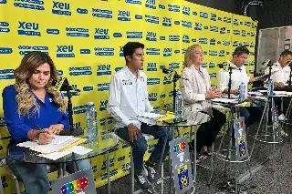 Esto expusieron representantes de candidatos de Boca Del Río tras debate en XEU