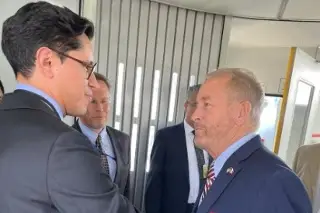 Imagen Llega a México el nuevo embajador de EU; Sheinbaum lo recibirá el lunes 