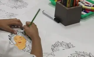Imparten talleres de dibujo y pintura en el puerto de Veracruz; checa cómo participar