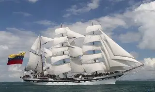 Imagen Velero Simón Bolívar llega a Veracruz ¿Cuándo y en qué horario podrás visitarlo? (+Video)