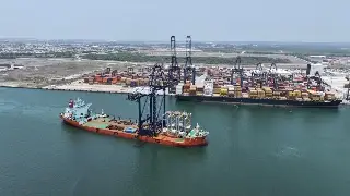 Imagen Hutchison Ports ICAVE recibe nueva grúa en puerto de Veracruz