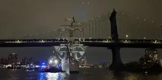 Imagen Crece consternación por choque de buque escuela “Cuauhtémoc” y traspasa fronteras 