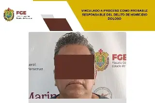 Imagen Lo vinculan a proceso por presunto homicidio doloso al sur de Veracruz