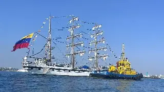 Imagen Atraca en Veracruz el buque Simón Bolívar de Venezuela; estos son los horarios de visita