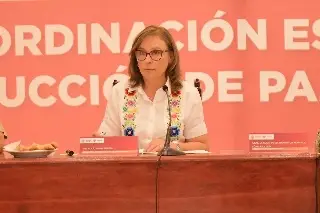 Imagen Rocío Nahle no pudo llegar a reunión de seguridad con Sheinbaum por bloqueo de la CNTE 
