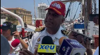 Imagen Capitán del buque “Simón Bolivar” se solidariza con la Marina mexicana por accidente en New York