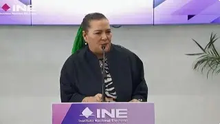 Resultados de elección judicial no se darán la noche del 1 de junio: presidenta del INE