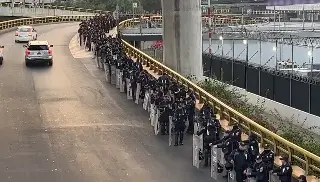 Imagen Blindan aeropuerto de la CDMX ante protestas de la CNTE. Tome precaución