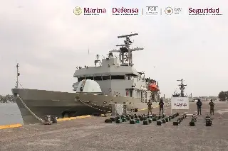Imagen Aseguran más de una tonelada de c0caína frente a costas de Michoacán