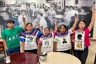 Imagen Mazatecas hacen plantón en el Poder Judicial; acusan criminalización de pobladores
