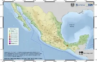 Imagen Tembló este viernes en Sayula de Alemán, al sur de Veracruz