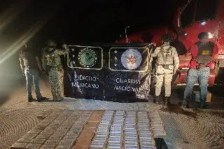 Imagen Detienen a conductor de tráiler con 200 kilos de cocaína en carretera de Oaxaca