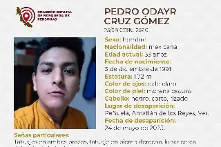 Imagen Piden apoyo para localizar a hombre desaparecido en Amatlán, Veracruz 