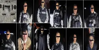 Imagen Detienen a 11 presuntos elementos de Guardia Nacional que ordeñaban toma clandestina