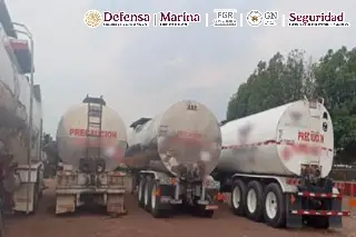 Imagen Detienen a 9 y aseguran 24 pipas en Guanajuato: García Harfuch