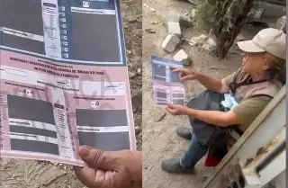 Imagen Servidores de la Nación 'reparten acordeones y promueven candidatos de Morena a elección judicial'