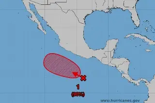 Imagen Sube a 90% probabilidad de que zona de baja presión sea Ciclón Tropical: NOAA