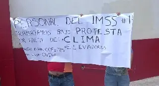 Imagen Trabajadores del IMSS son amenazados tras intentar manifestarse contra las pésimas condiciones en las que se encuentran laborando