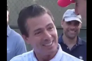 Imagen Reaparece Peña Nieto como protagonista de un truco de magia; checa dónde fue 