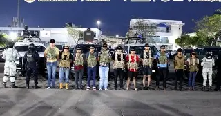 Imagen En Tabasco detienen a 12 personas durante operativo de seguridad