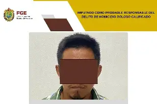 Imagen Lo imputan por presunto homicidio doloso calificado al sur de Veracruz