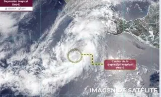 Imagen Se forma primer ciclón tropical de la temporada 2025 en el Pacífico, cerca de costas de Guerrero