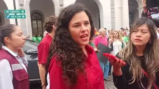 Imagen Desde Xalapa, Luisa María Alcalde niega ruptura con liderazgos del Partido Verde 