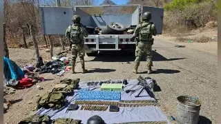 Imagen Deja 3 militares lesionados ataque a convoy en Tepuche, en el norte de Culiacán