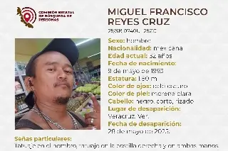 Imagen Piden apoyo para localizar a hombre desaparecido en el puerto de Veracruz