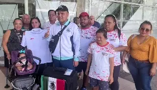 Imagen Atleta veracruzano viaja a Colombia para participar en las Olimpiadas Especiales con apoyo del gremio de taxistas
