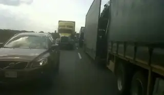 Imagen Se registra cierre parcial de circulación con dirección al puerto de Veracruz