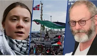 Imagen Tras ataque, Greta Thunberg y actor de Game of Thrones viajarán a Gaza con Flotilla de la Libertad