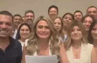 Imagen Maryjose Gamboa se declara ganadora a la presidencia municipal de Boca del Río 