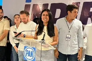 Imagen Indira Rosales San Román se pronuncia virtual ganadora de elecciones en Veracruz 