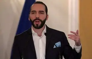 Imagen En discurso, Nayib Bukele critica la democracia y los derechos humanos