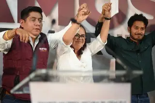 Imagen Daniela Griego, candidata de Morena, se declara ganadora a la alcaldía de Xalapa 