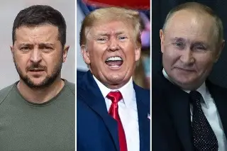 Imagen Ucrania propone una reunión a tres Zelenski-Trump-Putin 