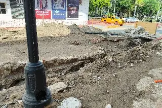 Imagen Descubren vestigios de cuarteles militares en centro de Veracruz