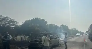 Imagen Se registra cierre parcial de circulación en carretera de Veracruz 
