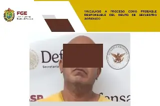 Imagen Lo vinculan a proceso por presunto secuestro agravado al sur de Veracruz 