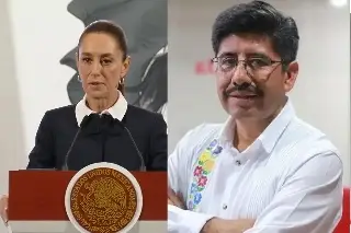 Imagen Sheinbaum respalda a Hugo Aguilar para presidir la Suprema Corte