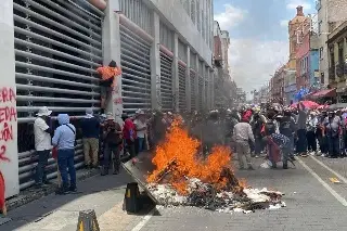 Imagen “Deben ser pacíficas”: Sheinbaum reprocha a la CNTE violencia y provocaciones