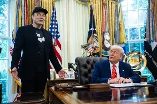 Imagen Donald Trump descarta hacer las paces con Elon Musk; 'perdió la cabeza', dice 