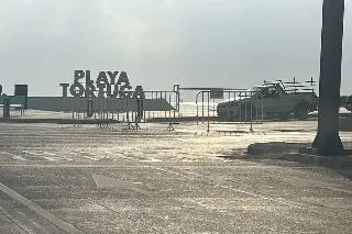 Imagen Hay cierre vial en bulevar de Boca del Río 