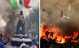 Imagen Uso de bandera mexicana en protestas en Los Ángeles molesta a la Casa Blanca