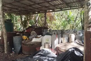 Imagen Hallan narcolaboratorio en zona maya de Quintana Roo