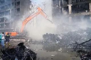 Imagen Captan el despegue y desplome del avión de Air India (+Video)