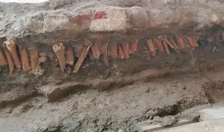 Imagen ¿Qué pasará con la muralla en Plaza Heroísmo y los hallazgos en avenida 5 de mayo?